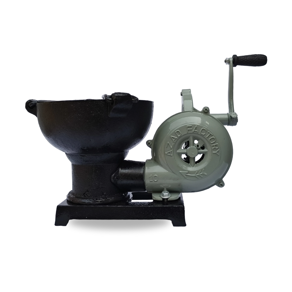 Aluminium Hand Blower Model No. 10 with Iron Furnace